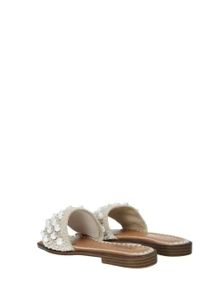 Tata Italia Sandali con tomaia ricamata Beige Discount