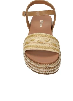 Tata Italia Sandali con zeppa Marrone Clearance