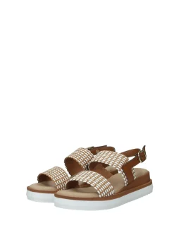 Tata Italia Sandali con zeppa Marrone New