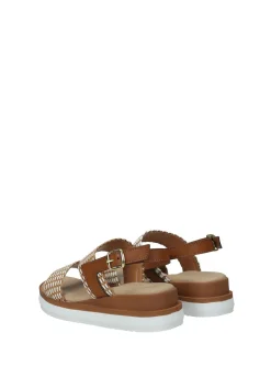 Tata Italia Sandali con zeppa Marrone New