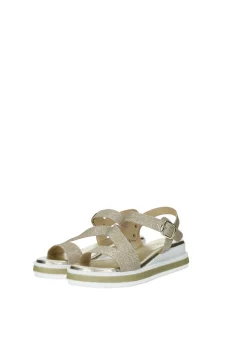 Tata Italia Sandali con zeppa Oro Clearance