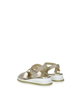 Tata Italia Sandali con zeppa Oro Clearance