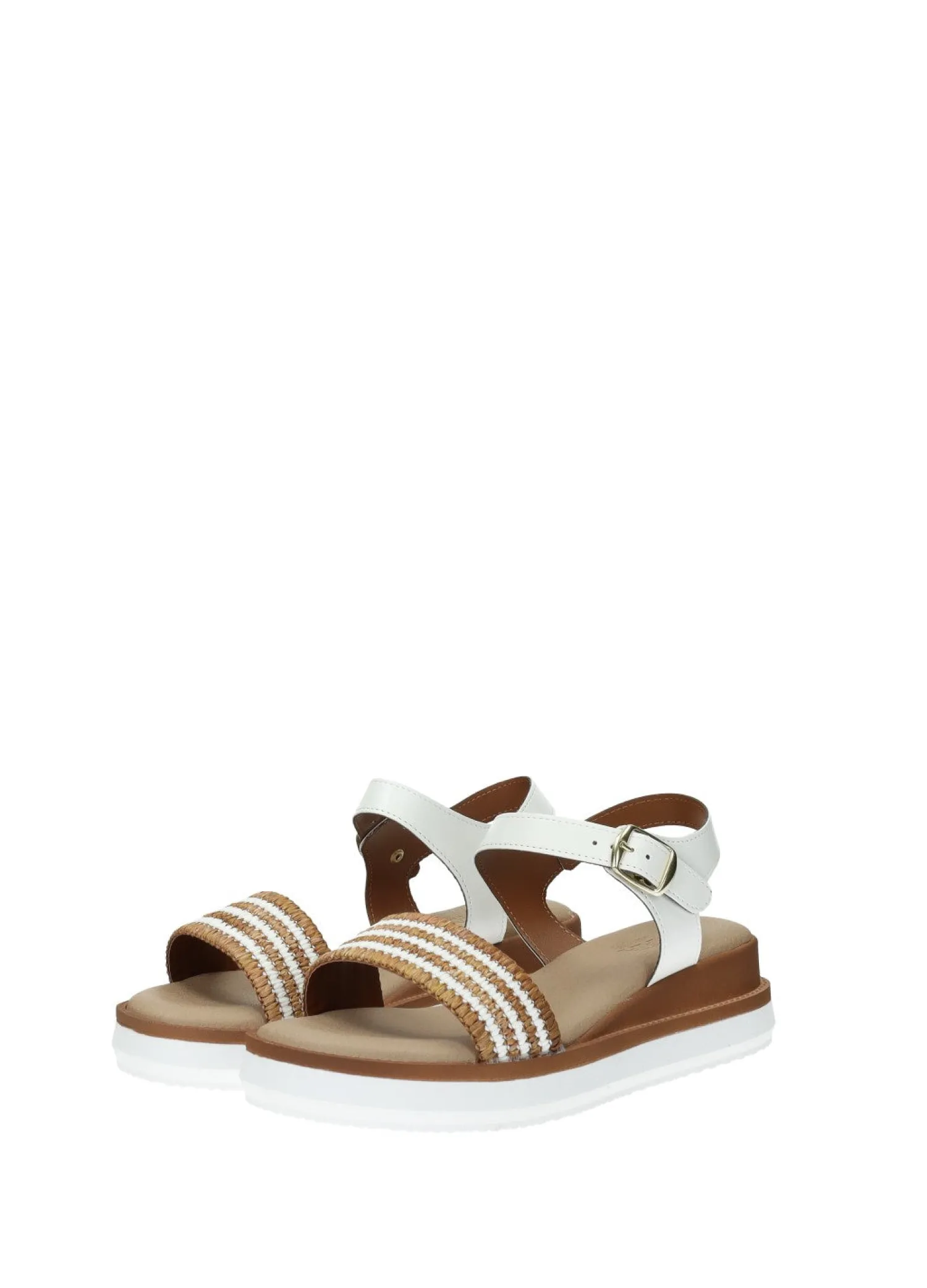 Tata Italia Sandali con zeppa Bianco New