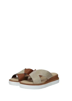 Tata Italia Sandali con zeppa Oro Clearance