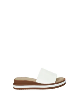 Tata Italia Sandali con zeppa Bianco Clearance