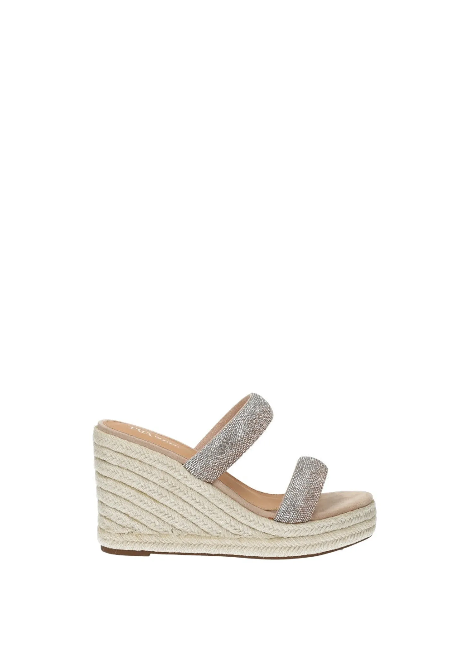 Tata Italia Sandali con zeppa in corda Oro Outlet