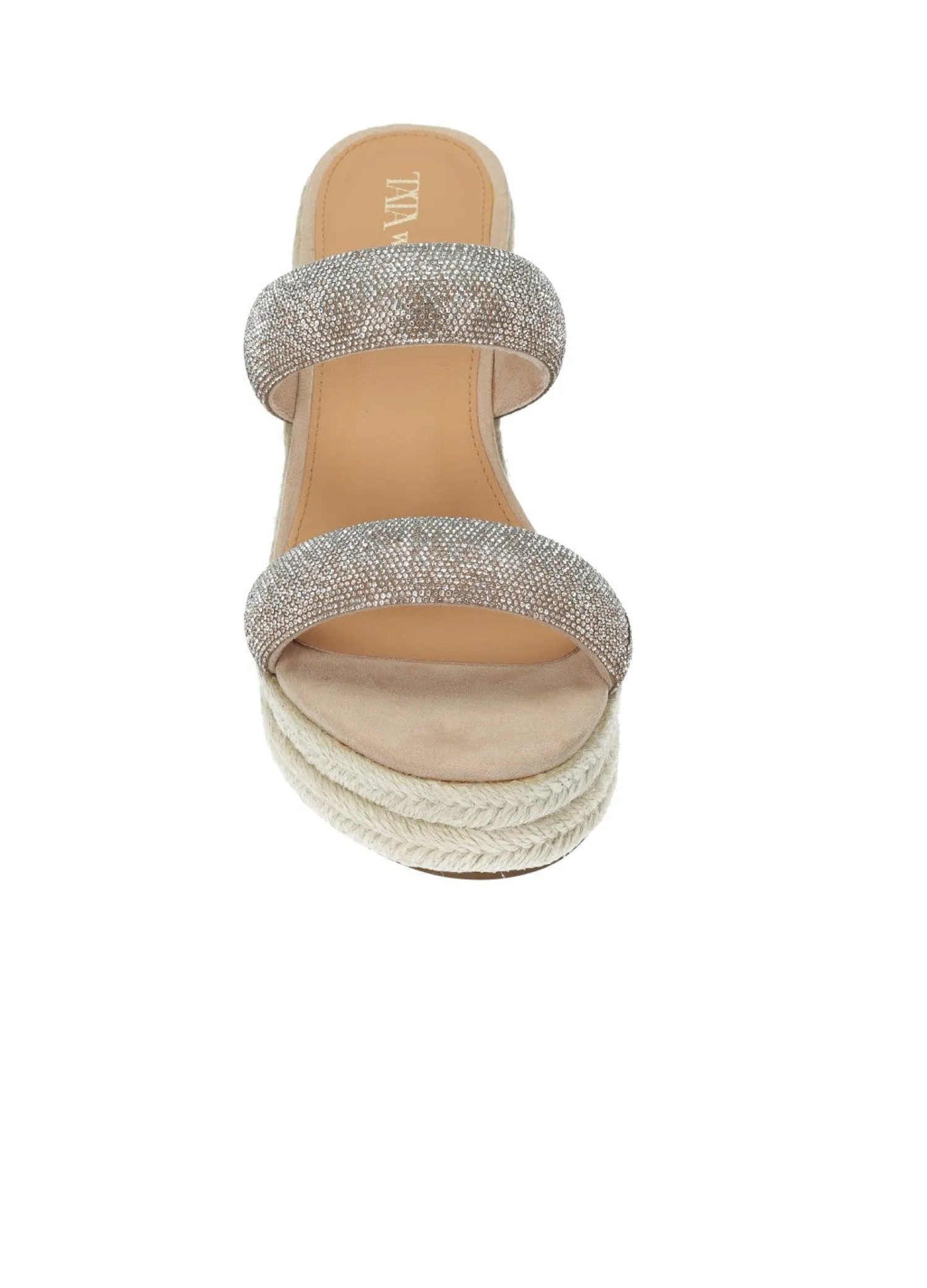 Tata Italia Sandali con zeppa in corda Oro Outlet