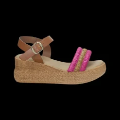 Tata Italia Sandali con zeppa. Made in Italy. Tacco alto 6cm Discount