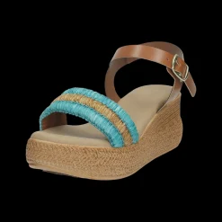 Tata Italia Sandali con zeppa. Made in Italy. Tacco alto 6cm Discount