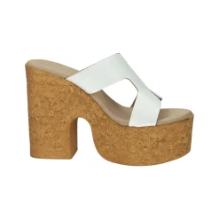 Tata Italia Sandali con zeppa. Made in Italy Discount
