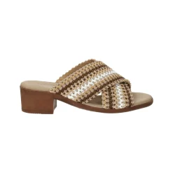 Tata Italia Sandali con zeppa. Made in Italy Beige Best