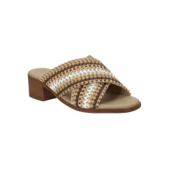 Tata Italia Sandali con zeppa. Made in Italy Beige Best
