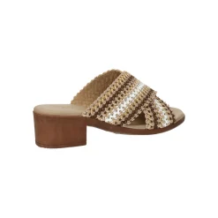 Tata Italia Sandali con zeppa. Made in Italy Beige Best