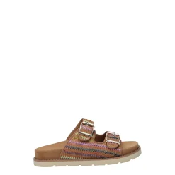 Tata Italia Sandali flat con fibbia Marrone Outlet