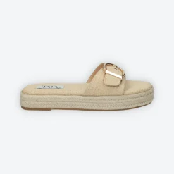 Tata Italia Sandali flat con fibbia Beige Best