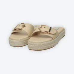 Tata Italia Sandali flat con fibbia Beige Best