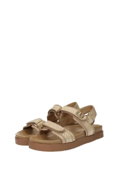 Tata Italia Sandali in rafia Beige Discount
