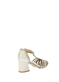 Tata Italia Sandali in vernice Bianco Online