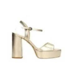 Tata Italia Sandali in vernice con plateau. Made in Italy. Tacco alto 13cm Clearance
