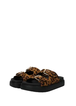 Tata Italia Sandali stampa animalier MARRONE Hot