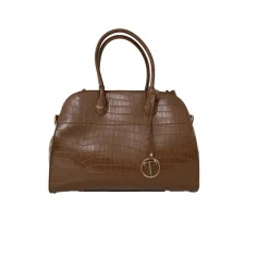 Tata Italia Shopping bag con stampa coccodrillo Outlet