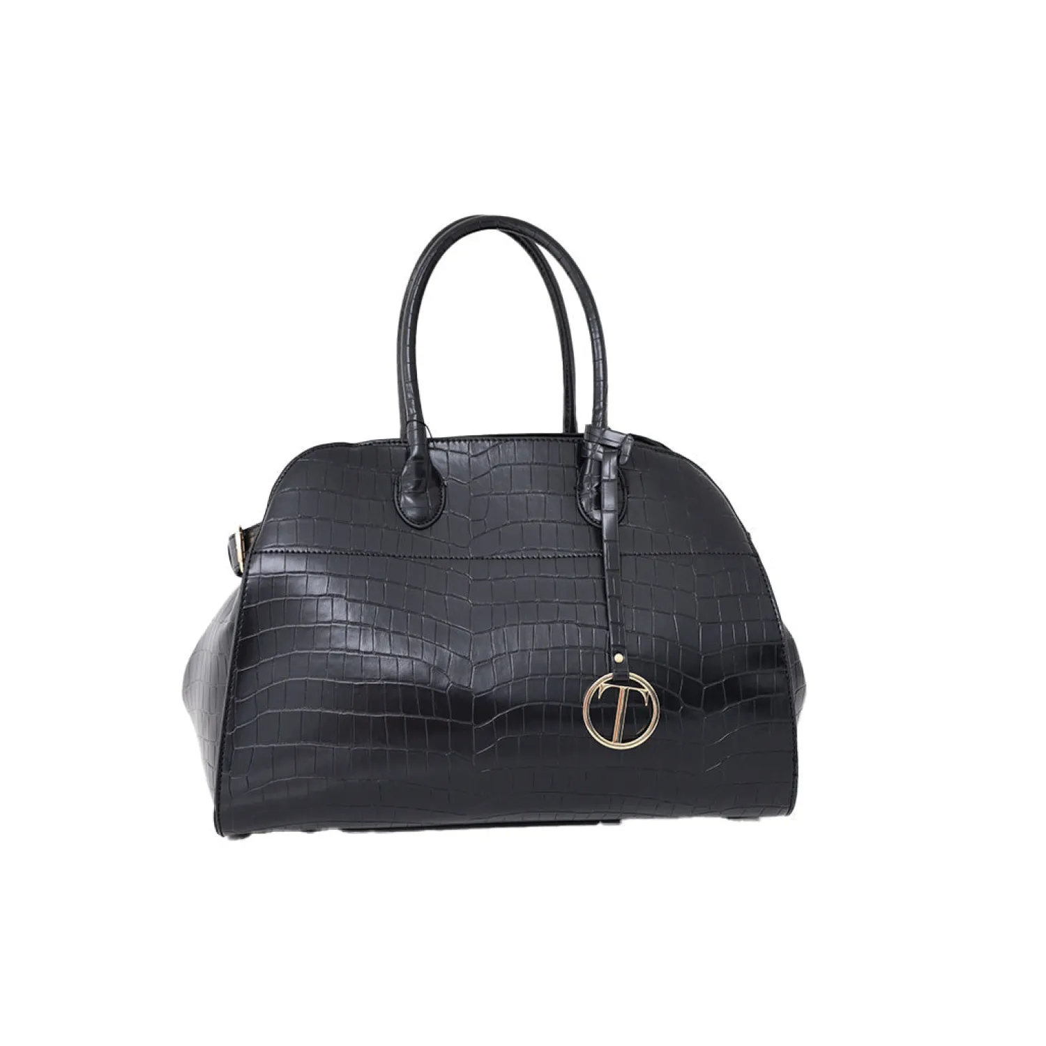 Tata Italia Shopping bag con stampa coccodrillo Outlet
