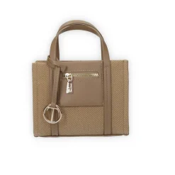 Tata Italia Shopping bag con zip esterna New