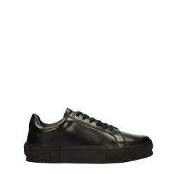 Tata Italia Sneakers basse in vera pelle total black Nero Online