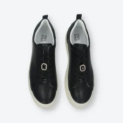 Tata Italia Sneakers con dettaglio in gioiello.Tacco alto 4 cm New