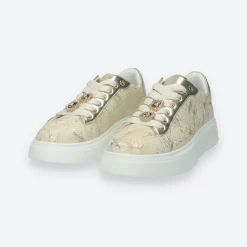 Tata Italia Sneakers con dettaglio in gioiello.Tacco alto 4 cm Oro Sale