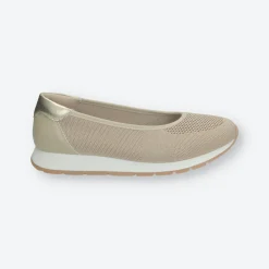 Tata Italia Sneakers con effetto calza Taupe Outlet