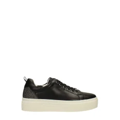 Tata Italia Sneakers con inserto glitterato. suola alta 3.5cm