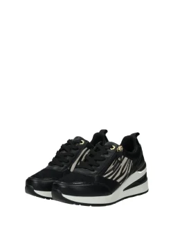 Tata Italia Sneakers donna black/white PU gomma – 1272103B Nero