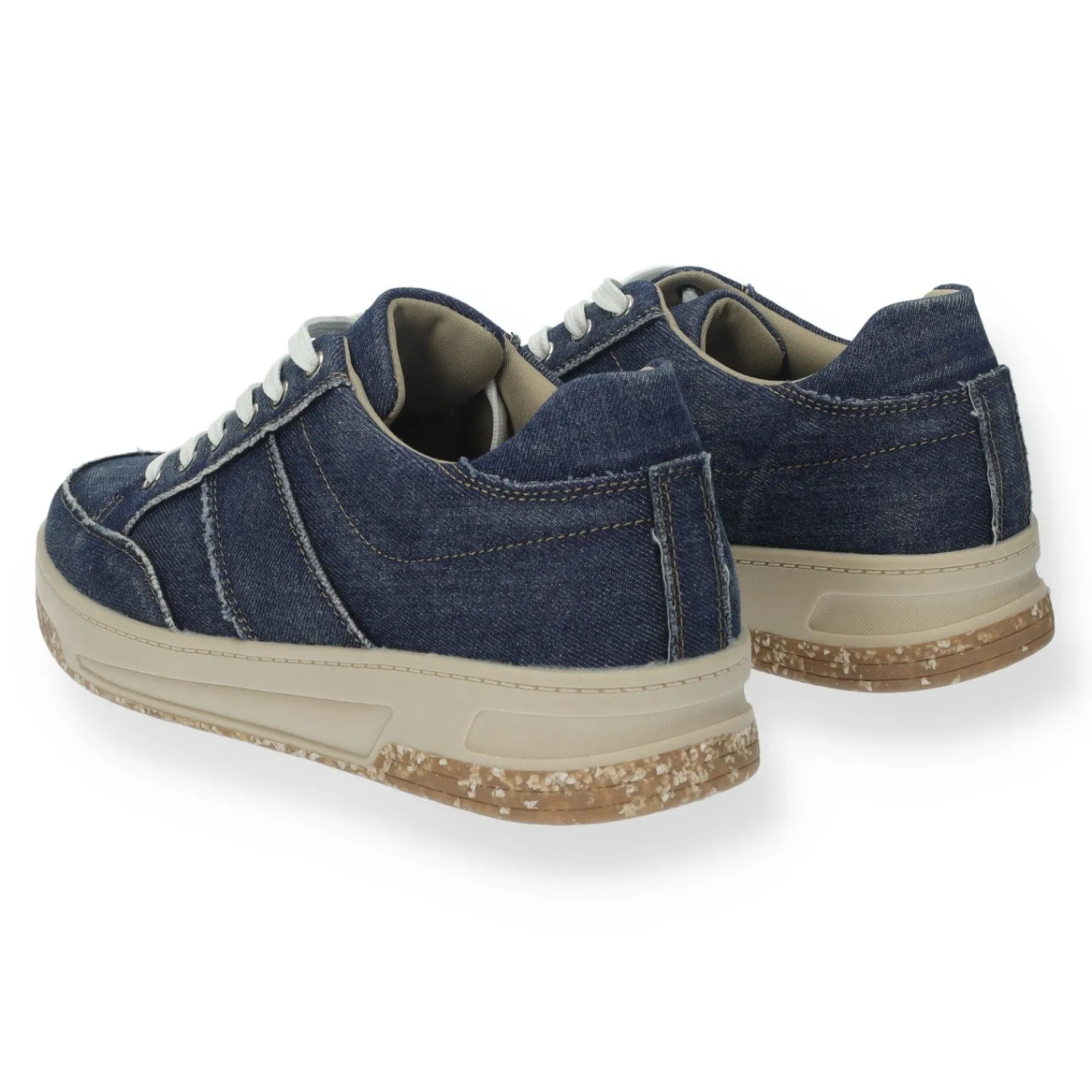 Tata Italia Sneakers in denim Blu Discount