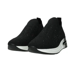 Tata Italia Sneakers in tessuto. Tacco alto 5 cm Nero Outlet