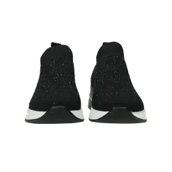 Tata Italia Sneakers in tessuto. Tacco alto 5 cm Nero Outlet
