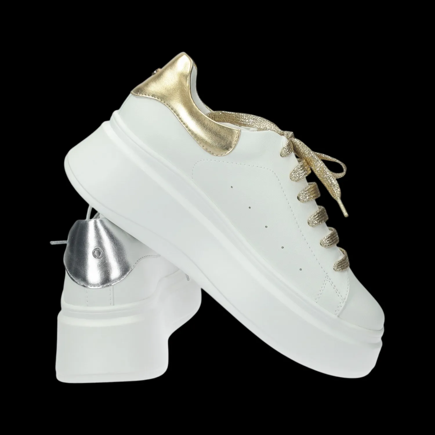 Tata Italia Sneakers platform.Tacco alto 6 cm New