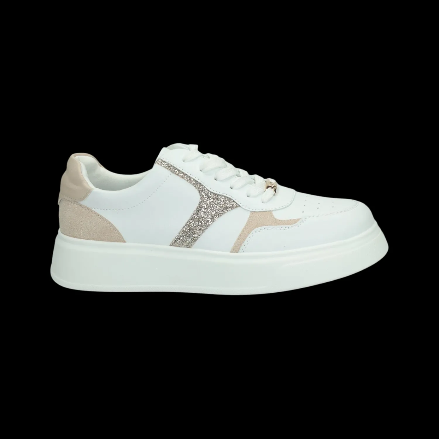 Tata Italia Sneakers platform.Tacco alto 4 cm Bianco Best