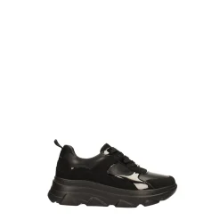 Tata Italia Sneakers total black. Suola alta 5cm Nero Online