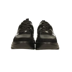 Tata Italia Sneakers total black. Suola alta 5cm Nero Online