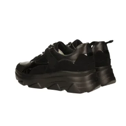Tata Italia Sneakers total black. Suola alta 5cm Nero Online