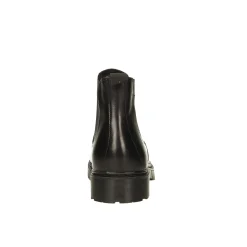 Tata Italia Stivaletti chelsea in vera pelle.Tacco alto 3cm Nero Clearance