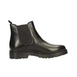 Tata Italia Stivaletti chelsea in vera pelle.Tacco alto 3cm Nero Clearance