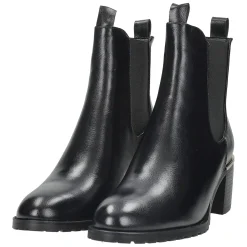 Tata Italia Stivaletti con banda elastica.Tacco alto 6cm Nero Discount
