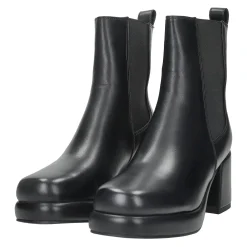 Tata Italia Stivaletti con bande elasticizzate. Tacco alto 7cm Nero Best