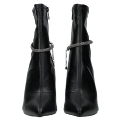 Tata Italia Stivaletti con cordino in strass.Tacco alto 9cm Nero Online