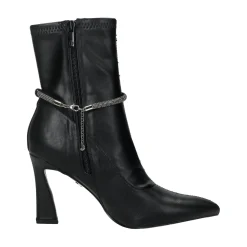 Tata Italia Stivaletti con cordino in strass.Tacco alto 9cm Nero Online
