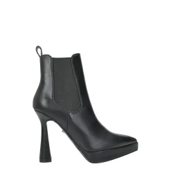 Tata Italia Stivaletti con dettagli stretch.Tacco alto 12cm Nero New