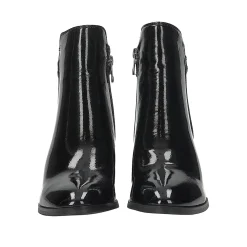 Tata Italia Stivaletti con inserti in strass.Tacco alto 7.5cm Nero Outlet