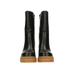 Tata Italia Stivaletti con suola in gomma a contrasto. Tacco alto 5.5cm Nero Discount